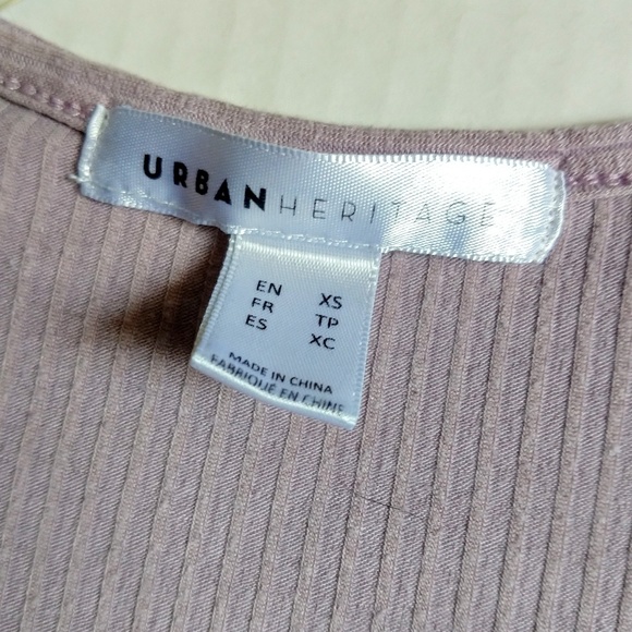 Urban Heritage Cold Shoulder Low Cut Bodysuit - Picture 3 of 6